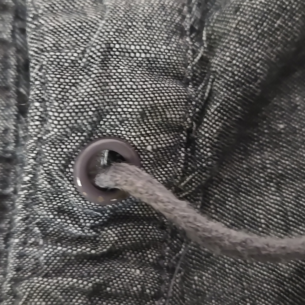 Linen Blend Drawstring Pants - Picture 7 of 10